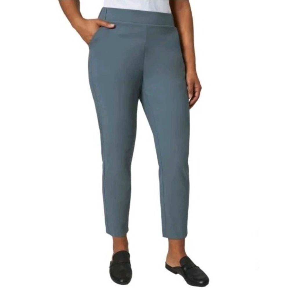 Modern Ambition Ladies' Travel Stretch‎ Pant, Blue, XL
